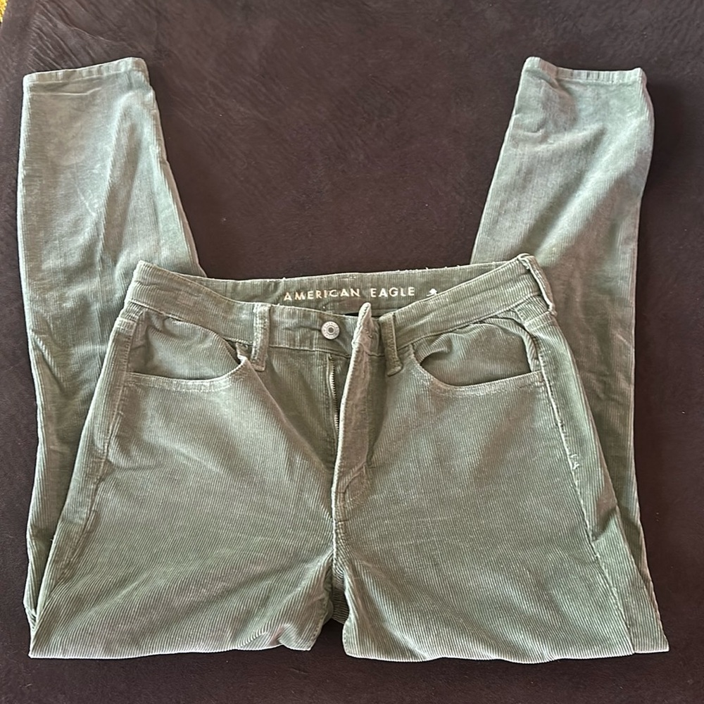 Corduroy Hi-Rise Jeggings 4 Short